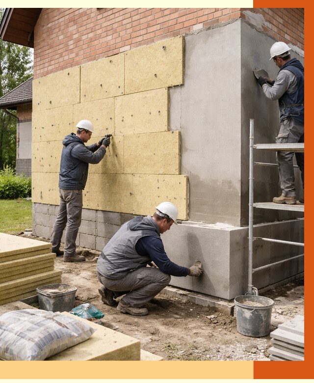 Утепление частного дома в Кирово-чепецке под ключ от 8156 руб/м2 — недорого | ТепломастерКрв