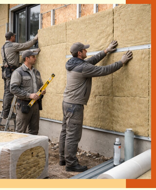 Утепление дома из SIP панелей в Кирово-чепецке от 6742 руб./м² под ключ | ТепломастерКрв