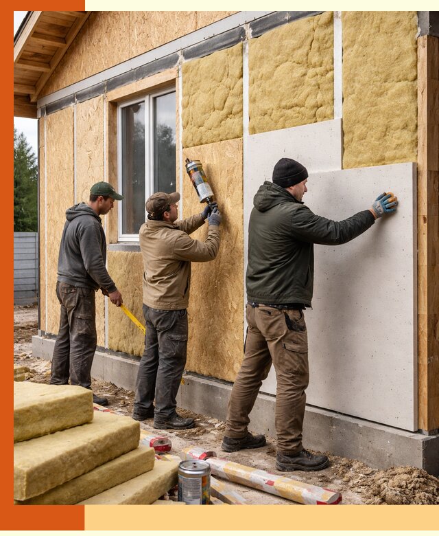 Профессиональное утепление дома из SIP-панелей в Кирово-чепецке