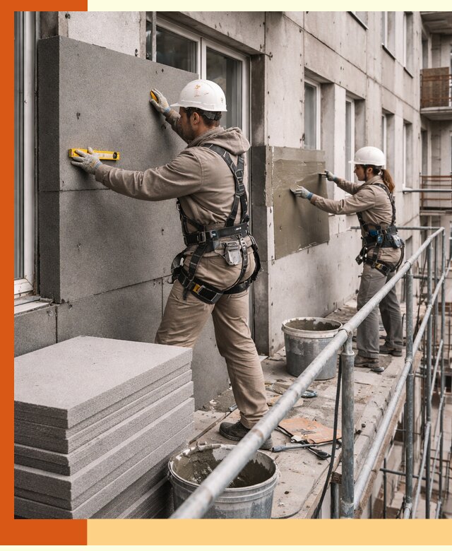 Утепление квартиры снаружи под ключ в Кирово-чепецке