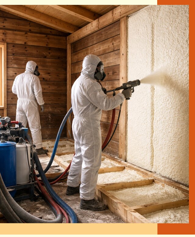 Утепление бани ппу в Кирово-чепецке под ключ от 4567 руб./м2 | ТепломастерКрв - напыление и монтаж ппу