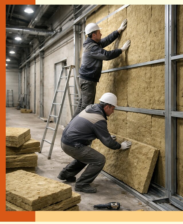 Утепление цеха под ключ в Кирово-чепецке с гарантией качества