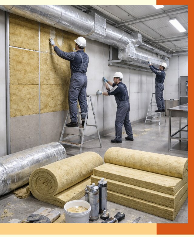 Утепление пищевого цеха в Кирово-чепецке от 13593 руб./м² — комплексно под ключ | ТепломастерКрв