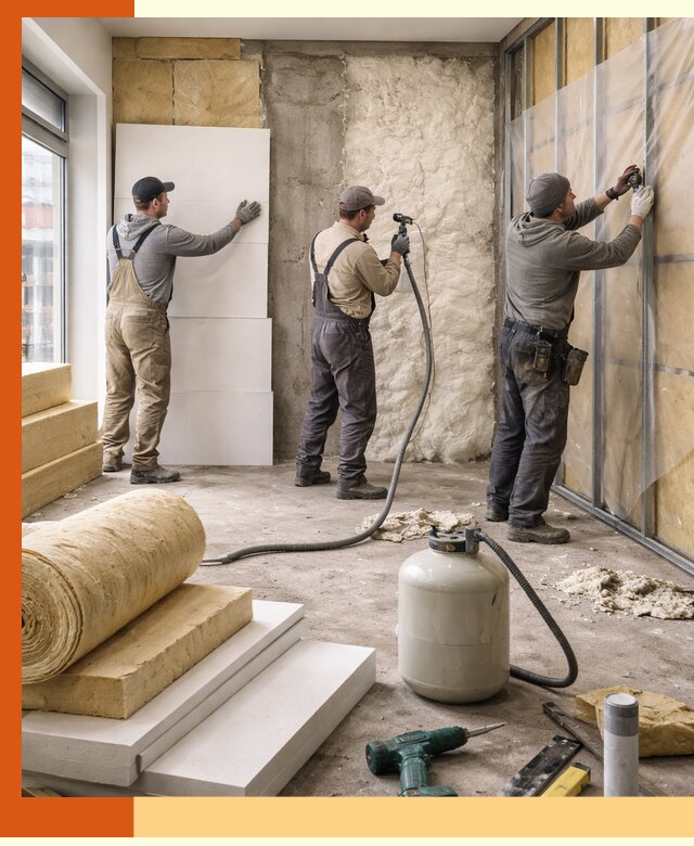 Утепление магазина в Кирово-чепецке: комплексные решения по теплоизоляции