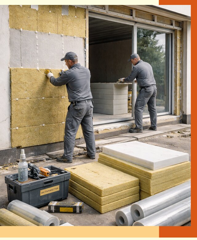 Утепление торгового павильона в Кирово-чепецке от 15767 руб./м² под ключ | ТепломастерКрв