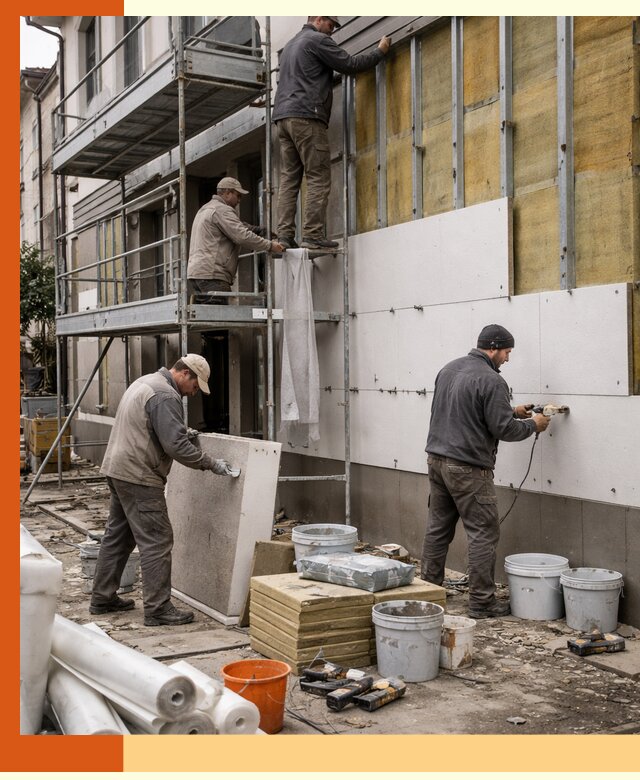 Утепление гостиницы под ключ в Кирово-чепецке с гарантией качества