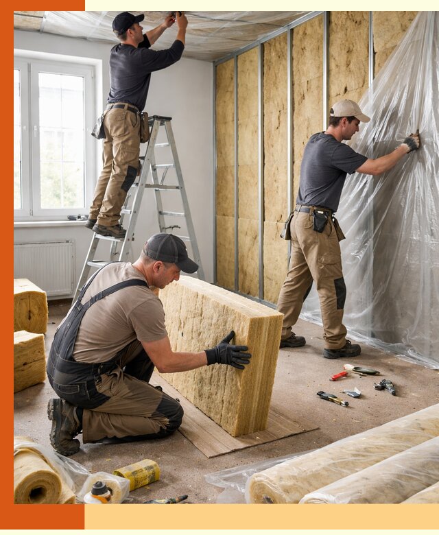 Утепление офисных помещений под ключ в Кирово-чепецке