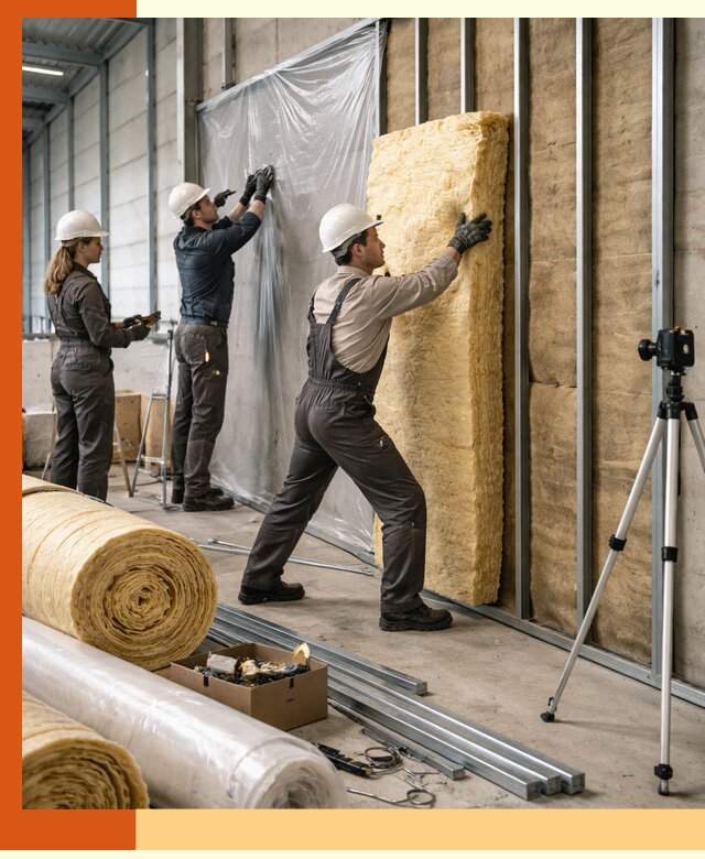 Утепление складского терминала в Кирово-чепецке профессионально и надёжно