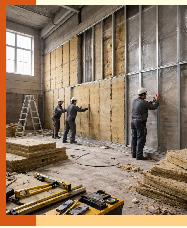 Утепление спортивного зала в Кирово-чепецке качественно и недорого