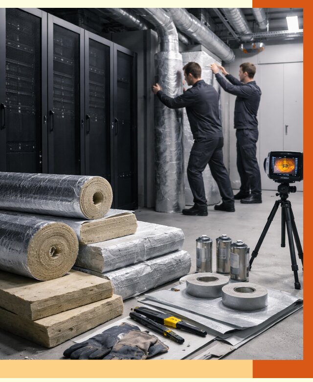 Утепление серверной в Кирово-чепецке от 9243 руб./м² — комплексно под ключ | ТепломастерКрв