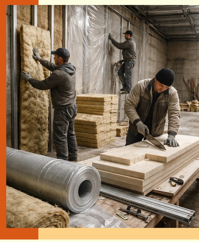 Утепление торгового склада в Кирово-чепецке с энергоэффективными решениями