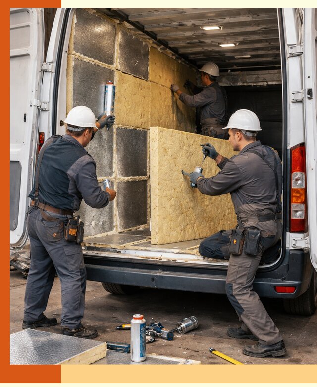 Утепление фургона-рефрижератора в Кирово-чепецке для сохранения температуры