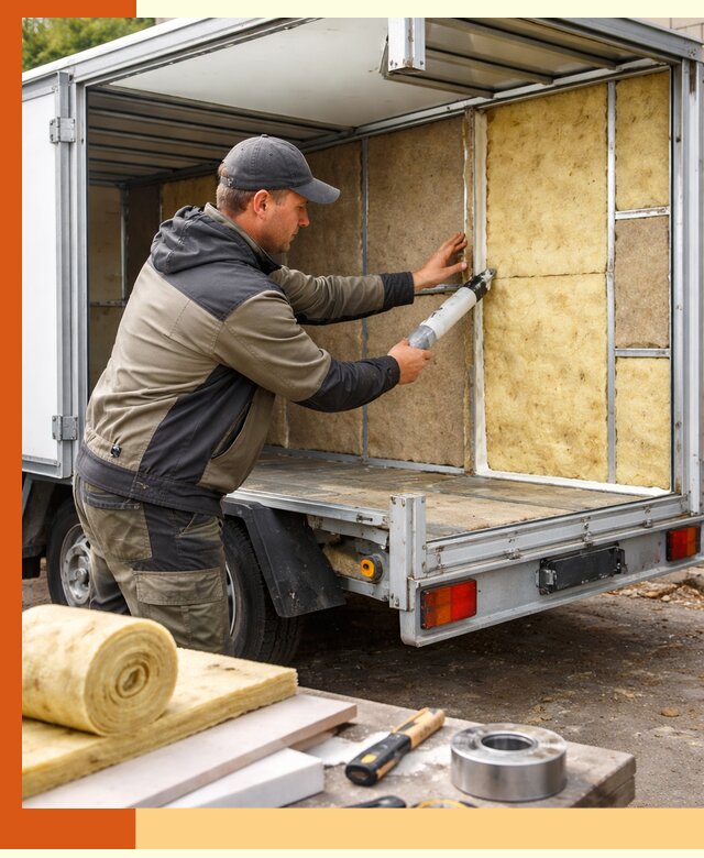 Профессиональное утепление прицепа в Кирово-чепецке для любых условий