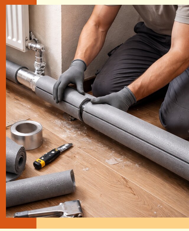 Утепление труб отопления в Кирово-чепецке: теплоизоляция и защита сети