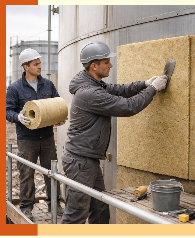 Профессиональное утепление резервуара и теплоизоляция в Кирово-чепецке