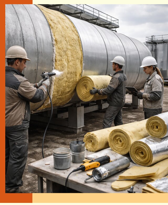 Утепление цистерны в Кирово-чепецке — утеплители и монтаж под ключ