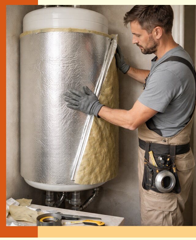 Утепление бойлера в Кирово-чепецке для снижения теплопотерь и экономии энергии