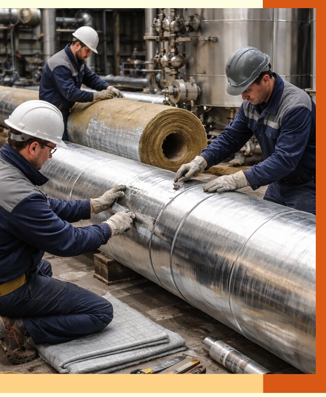 Утепление технологического оборудования в Кирово-чепецке от 4567 руб. за м2 | ТепломастерКрв