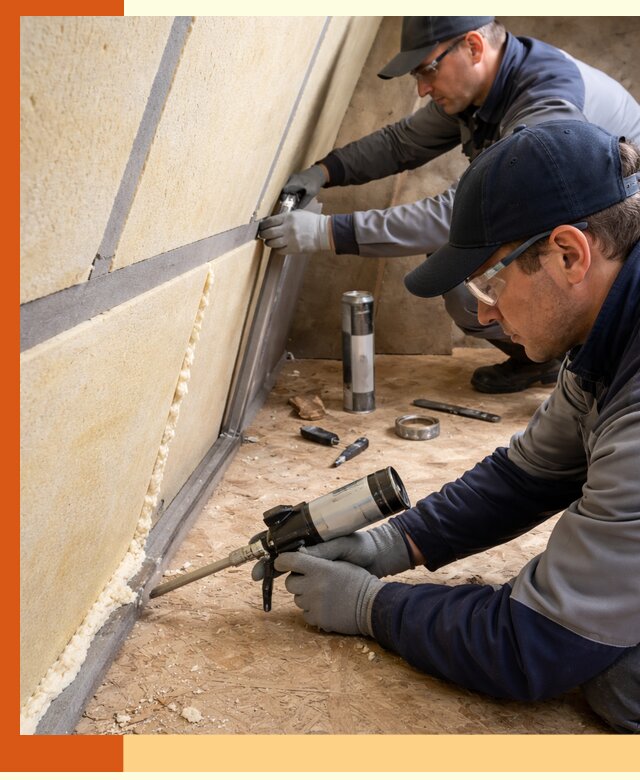 Герметизация стыков ППУ в Кирово-чепецке — надежное уплотнение швов