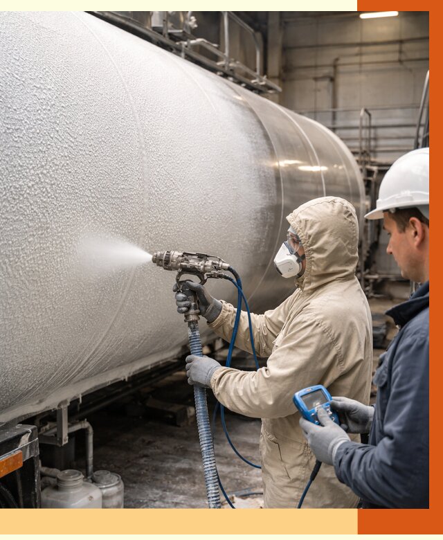 Утепление автоцистерны жидкой теплоизоляцией в Кирово-чепецке от 15767 руб. под ключ | ТепломастерКрв