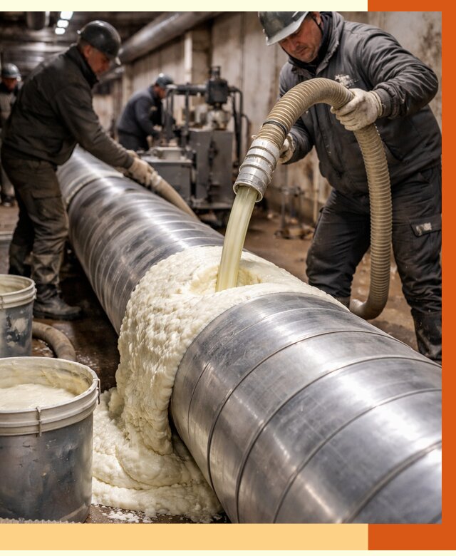 Утепление теплотрассы жидкой теплоизоляцией в Кирово-чепецке от 4567 руб. | ТепломастерКрв