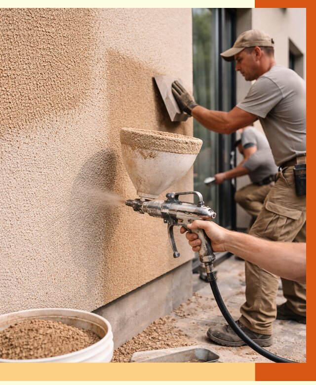 Утепление фасада жидкой пробкой в Кирово-чепецке от 5220 руб./м² под ключ | ТепломастерКрв