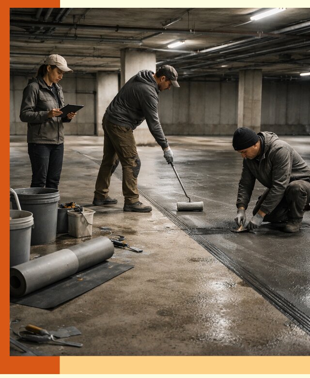 Гидроизоляция паркинга в Кирово-чепецке: качественная защита зданий