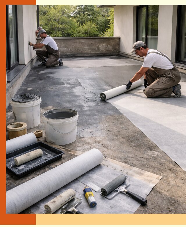 Гидроизоляция террасы в Кирово-чепецке — надежная защита от влаги и протечек