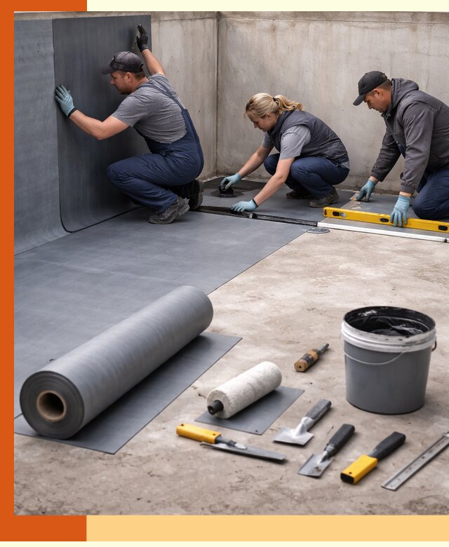 Гидроизоляция бассейна под ключ в Кирово-чепецке — надежная защита и герметизация