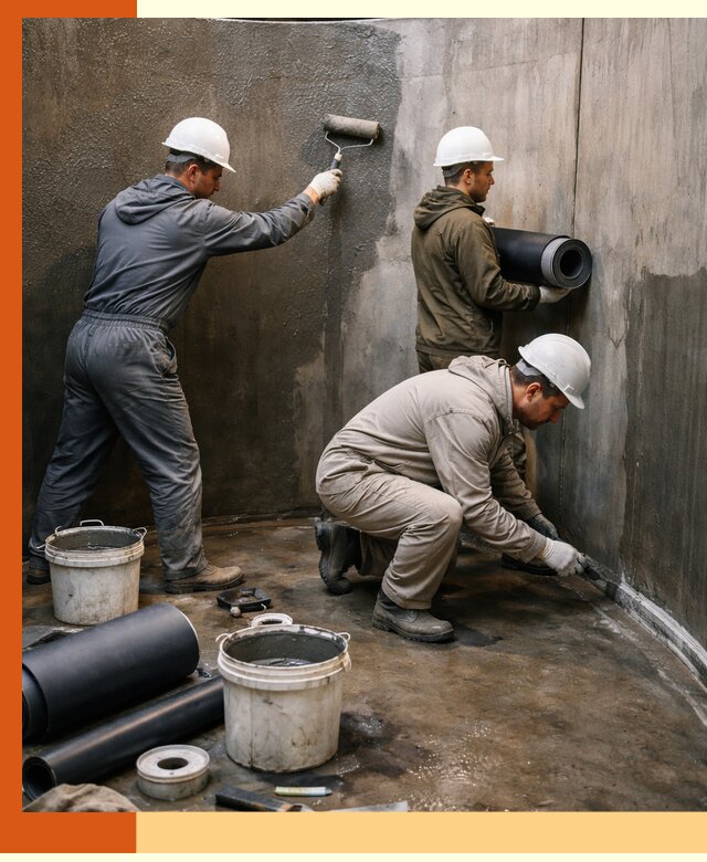 Гидроизоляция резервуара профессионально в Кирово-чепецке