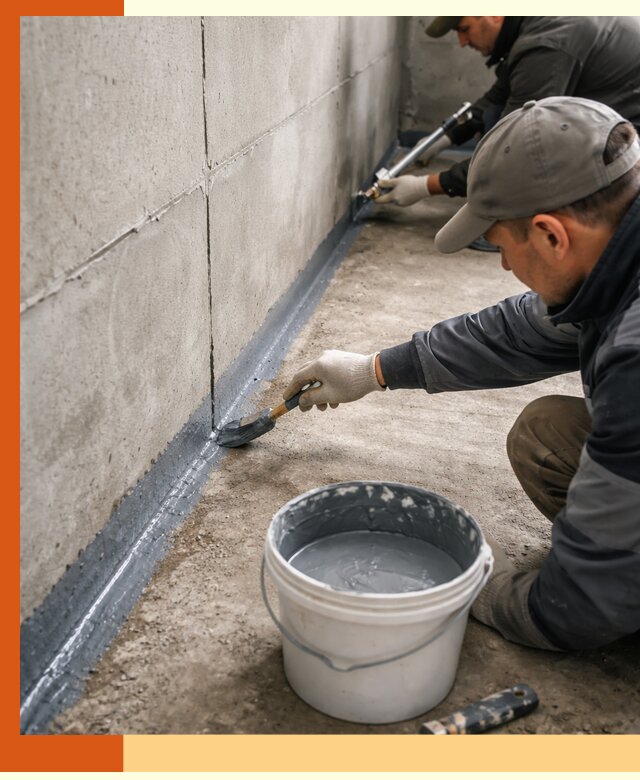 Гидроизоляция швов зданий и конструкций в Кирово-чепецке