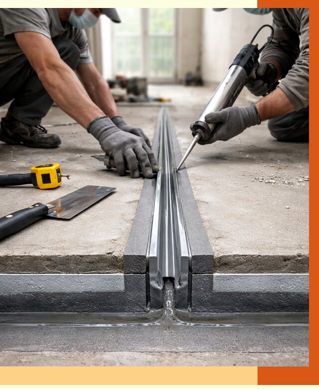 Гидроизоляция деформационного шва в Кирово-чепецке от 8156 руб. под ключ | ТепломастерКрв