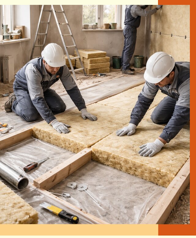 Восстановление теплоизоляции в Кирово-чепецке от 9243 руб. — ремонт утепления под ключ | ТепломастерКрв