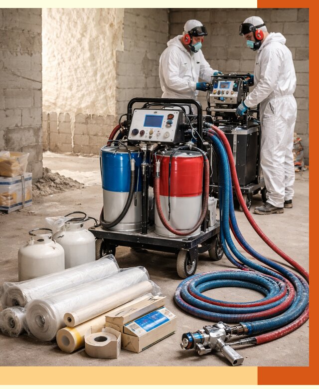 Аренда установки для напыления ППУ в Кирово-чепецке от 38059 руб. | ТепломастерКрв